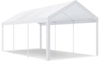 COBIZI Carports 10x20 Heavy Duty Car Tent Garage, Galvanized Frame Car Canopy - Image 8