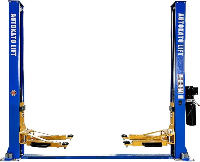 10000lbs 2 Post Lift AK-H105 Two Post Car Lift Automotive Lift - Image 2