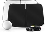 Windshield Sun Shade for Kia Optima 2016-2020 Foldable Sunshade Custom Fit by SULAGIWINDSHIELDSUNSHADE