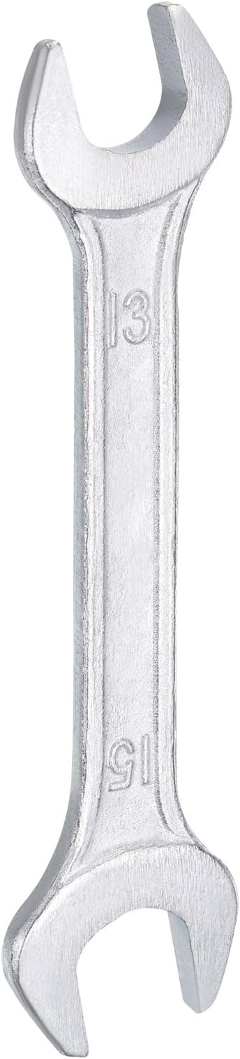 HARFINGTON Double Open End Wrench 13mm x 15mm Metric 15 Degree Offset Angle by HARFINGTON