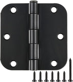 TDCHINGES 18 Pack Door Hinges 3.5 Inch Matte Black by TDCHINGES