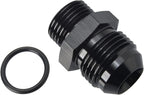 12AN Male Flare to 10AN ORB O-ring Boss Fuel Pump Rail Adapter Fitting Aluminum - Image 3