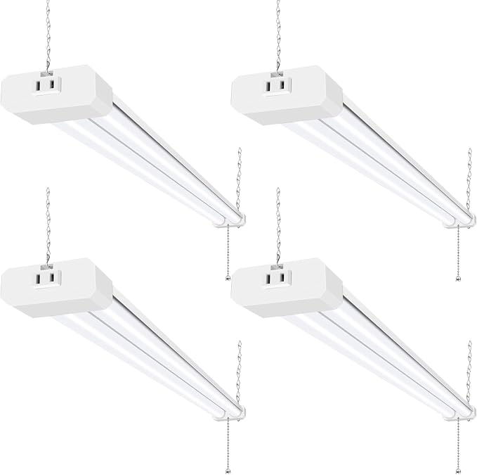hykolity 4 Pack 4FT Linkable LED Shop Light by hykolity