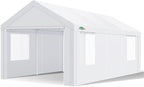 COBIZI Carport Canopy 12x20 Heavy Duty Portable Garage - Image 8