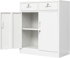 Metal Storage Cabinet, Locking Storage Cabinet by Wanfu