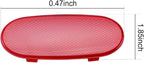 Car Front Interior Door Panels Reflector Red Inner Door Panel Reflector Plate - Image 6