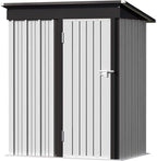 Greesum 5×3 FT Outdoor Storage Shed, Metal Storaged Sheds Without Floor - Image 4