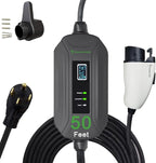 PRIMECOM Level 2 EV Charger 220/240V, 30ft & 50ft, Portable EVSE Electric by PRIMECOMTECH