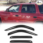 94119 Side Window Wind Deflector, Window Visor fit by Puermto