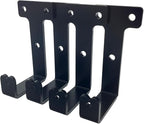 4 PCS black heavy duty metal flat j hooks - Image 7
