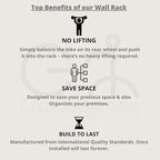Bike Wall Mount Vertical Hanger - Image 9