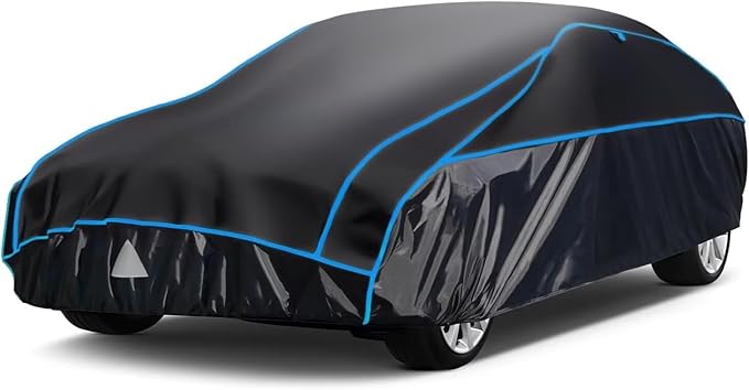Hail Protector Car Cover, Outdoor Anti Hail Car Covers Thick Multi-Layered EVA by Holthly