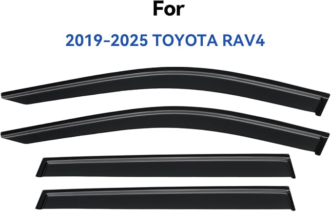 Window Visors Rain Guards Shield - Image 2