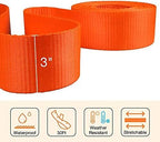 Recovery Tow Strap 3in X 20ft Heavy Duty 30, 000 lbs Break Strength, Use - Image 4