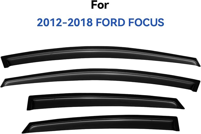Window Visors Rain Guards Shield - Image 2