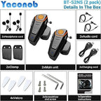 Helmet Bluetooth Headset Bt-S2ns, 1000m Helmet Communication System, Connect Up - Image 7