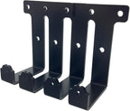 4 PCS black heavy duty metal flat j hooks - Image 7