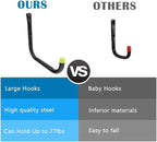 Intpro Garage Organization Hooks Heavy Duty Garage Storage Utility Wall Hooks - Image 2
