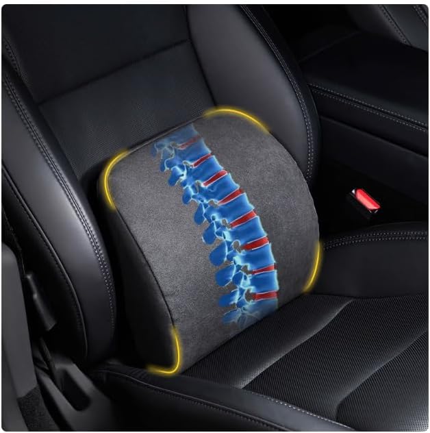 Lumbar Support Pillow Ergonomic Memory Foam Lumbar Pillow - Image 2