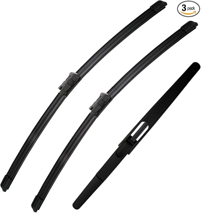 3 Windshield Wipers Set-Mercedes Benz GL 2013-2016, GL450 GL350 GL550 ML by SCTIOANSNOemWiperBlades