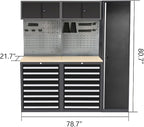 Metal Garage Cabinet Set, Heavy Duty - Image 2