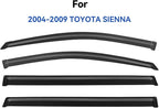 Window Visors Rain Guards Shield - Image 2