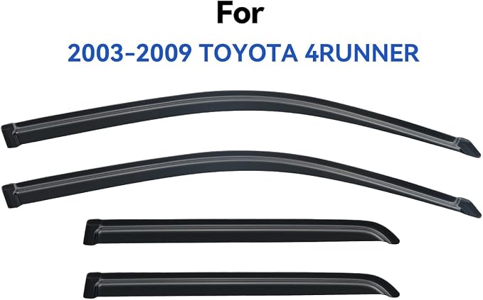 Window Visors Rain Guards Shield - Image 2