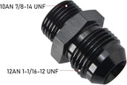 12AN Male Flare to 10AN ORB O-ring Boss Fuel Pump Rail Adapter Fitting Aluminum - Image 2