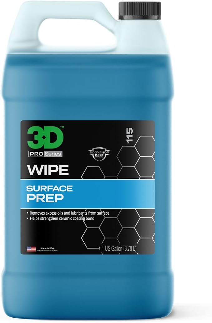 3D Wipe Ceramic Coating Surface Prep by 3DCarCare