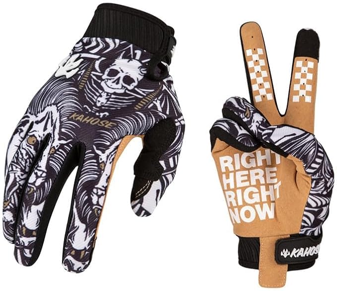 Dirt Bike Motorcycle Gloves for Men Women Finger Touchscreen Motorbike Gloves - Image 2