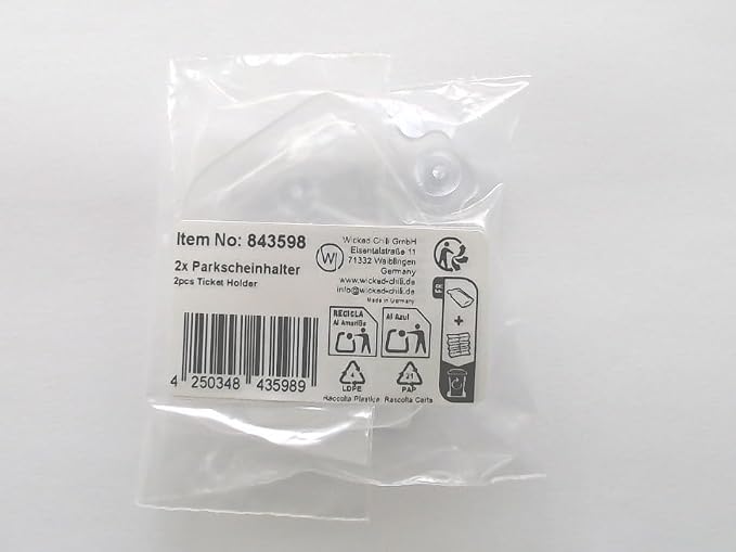 2X Parking Permit, Ticket and Note Holder - Image 8