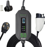 PRIMECOM Level 2 EV Charger 220/240V, 30ft & 50ft, Portable EVSE Electric by PRIMECOMTECH