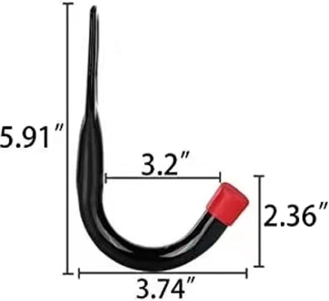 6-Pack Garage Hooks for Hanging Heavy-Duty Garage Storage Organization Hooks - Image 4