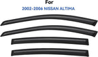 Window Visors Rain Guards for 2002 2003 2004 2005 2006 Nissan Altima, - Image 2