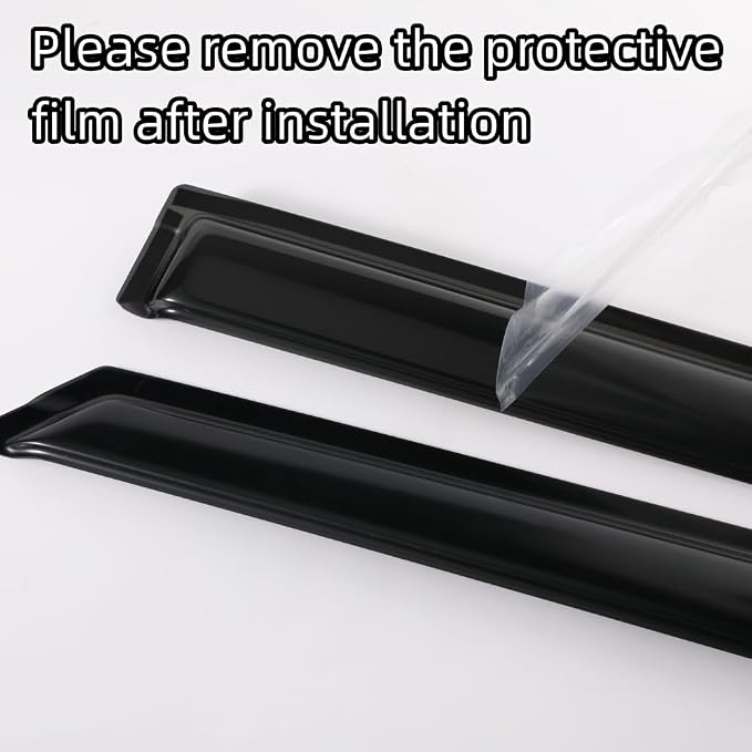 Rainproof Side Window Wind Deflectors - Image 8