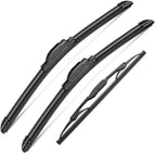 3Pcs Windshield Wiper Blades for Cadillac XT5 2017 2018 2019 2020 2021 2022 2023 - Image 2