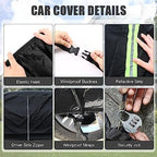 Waterproof Car Cover Compatible - Image 5