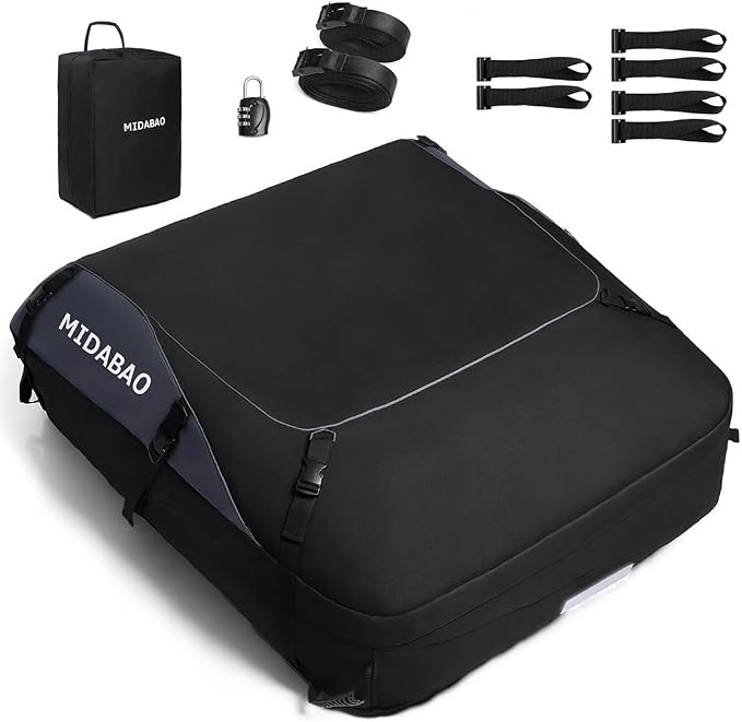 MIDABAO 20 Cubic Waterproof Duty Car Roof Top Carrier-Car Cargo Roof Bag Car - Image 2