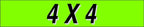 Ez-line Vinyl Windshield Stickers 3 Dozen 15 Inch Chartreuse Slogan Dealership - Image 3