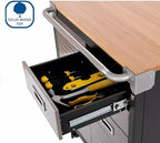 Heavy Duty Rolling Storage Cabinet - Image 7