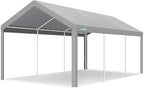 COBIZI Carports 10x20 Heavy Duty Car Tent Garage, Galvanized Frame Car Canopy - Image 7