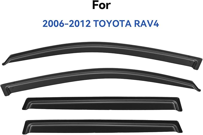 Window Visors Rain Guards Shield - Image 2