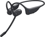 Open Ear Headphones with Mic, Wireless Headset by Gixxted