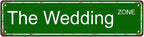 The Wedding zone Space Vintage Metal Tin Street Sign Bar Cafe Garage Cave Home by Unknown