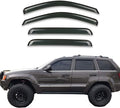 Smoke Sun/Rain Guard Window Visors Compatible by GLDIFA