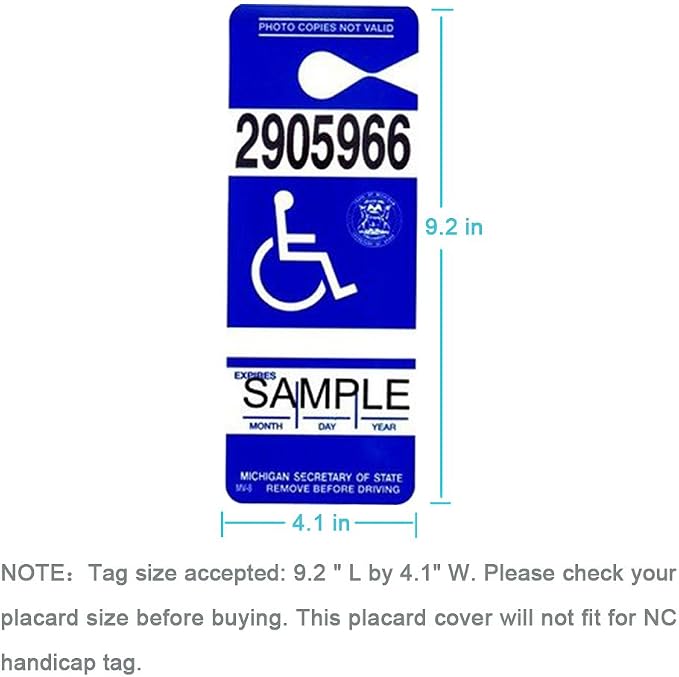 Handicap Placard Holder - Image 2