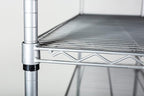 Omega 12" Deep x 60" Wide x 74" High 3 Tier Gray Starter Shelving Unit - Image 7