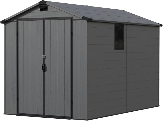 Patiowell 6x10 FT Outdoor Plastic Storage Shed by Patiowell