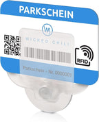 4X Parking Permit, Ticket and Note Holder - Image 7