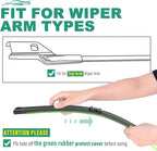 26" 14" 10" Windshield Wiper Blades Replacement - Image 7